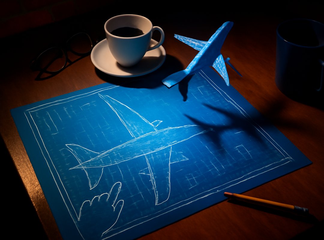 flight routes planned